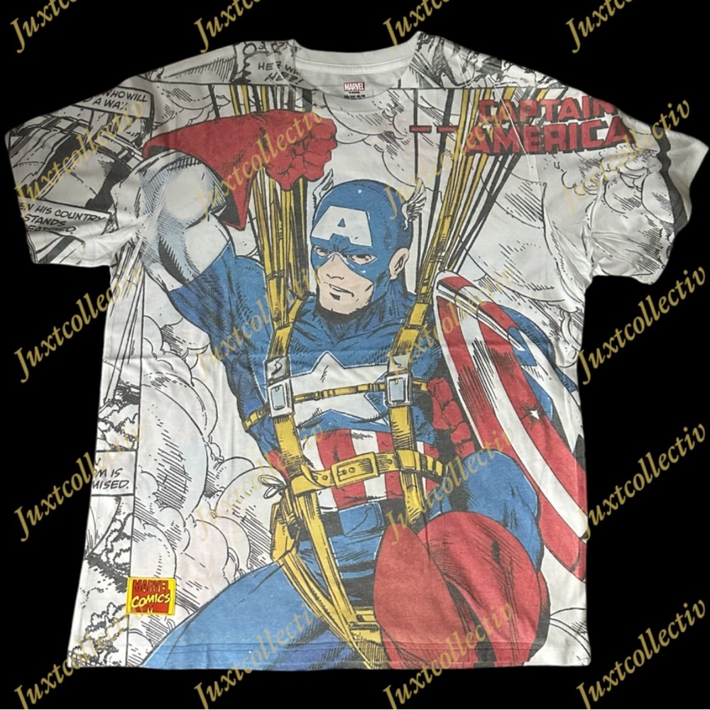 NWT Disney Parks Marvel Avengers Captain America T-shirt
